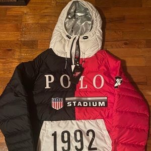 Polo Ralph Lauren Stadium Pullover S NWT